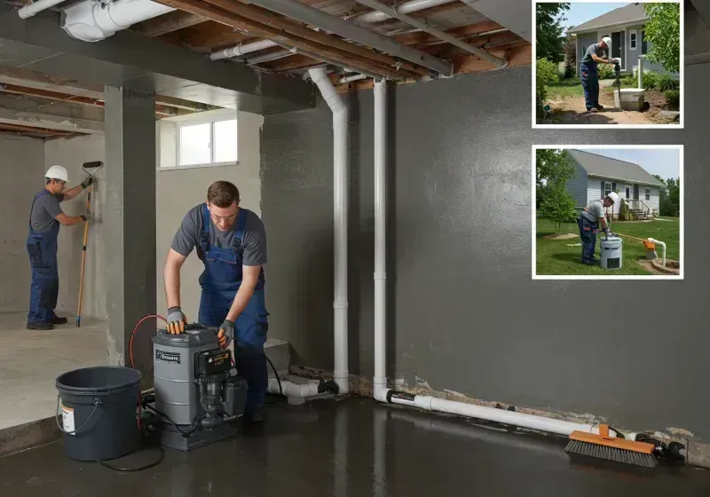 Basement Waterproofing and Flood Prevention process in Dardanelle, AR